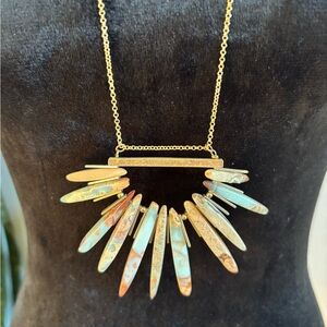 Altar'd State Gold Sunburst Necklace